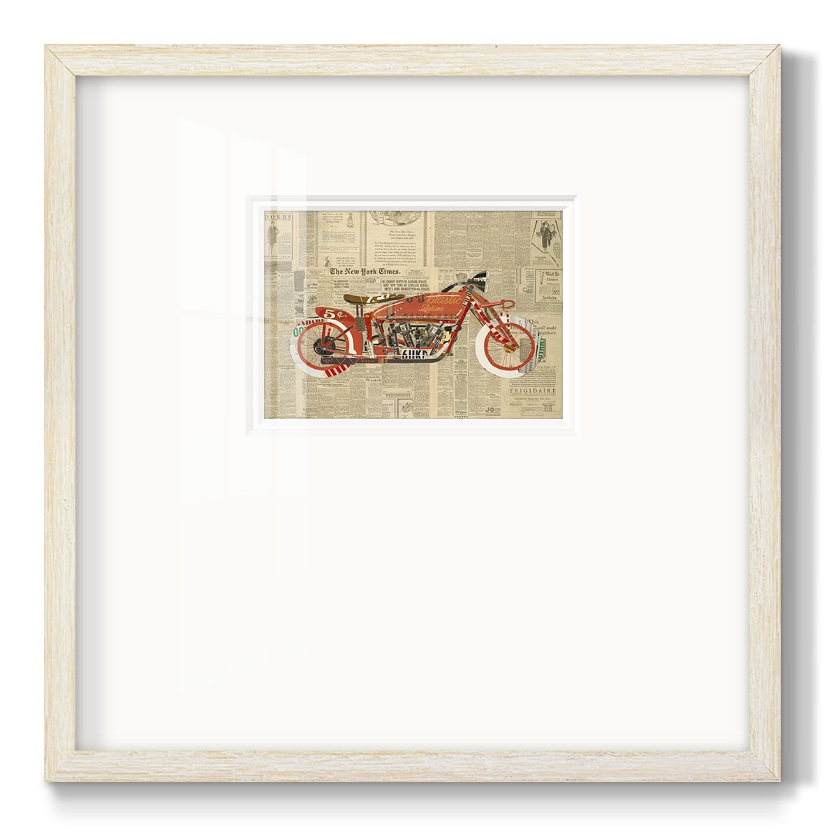 Vintage Red-Premium Framed Print