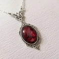 thumbnail image 1 of Vintage Red Quartz Crystal Necklace, 1 of 2