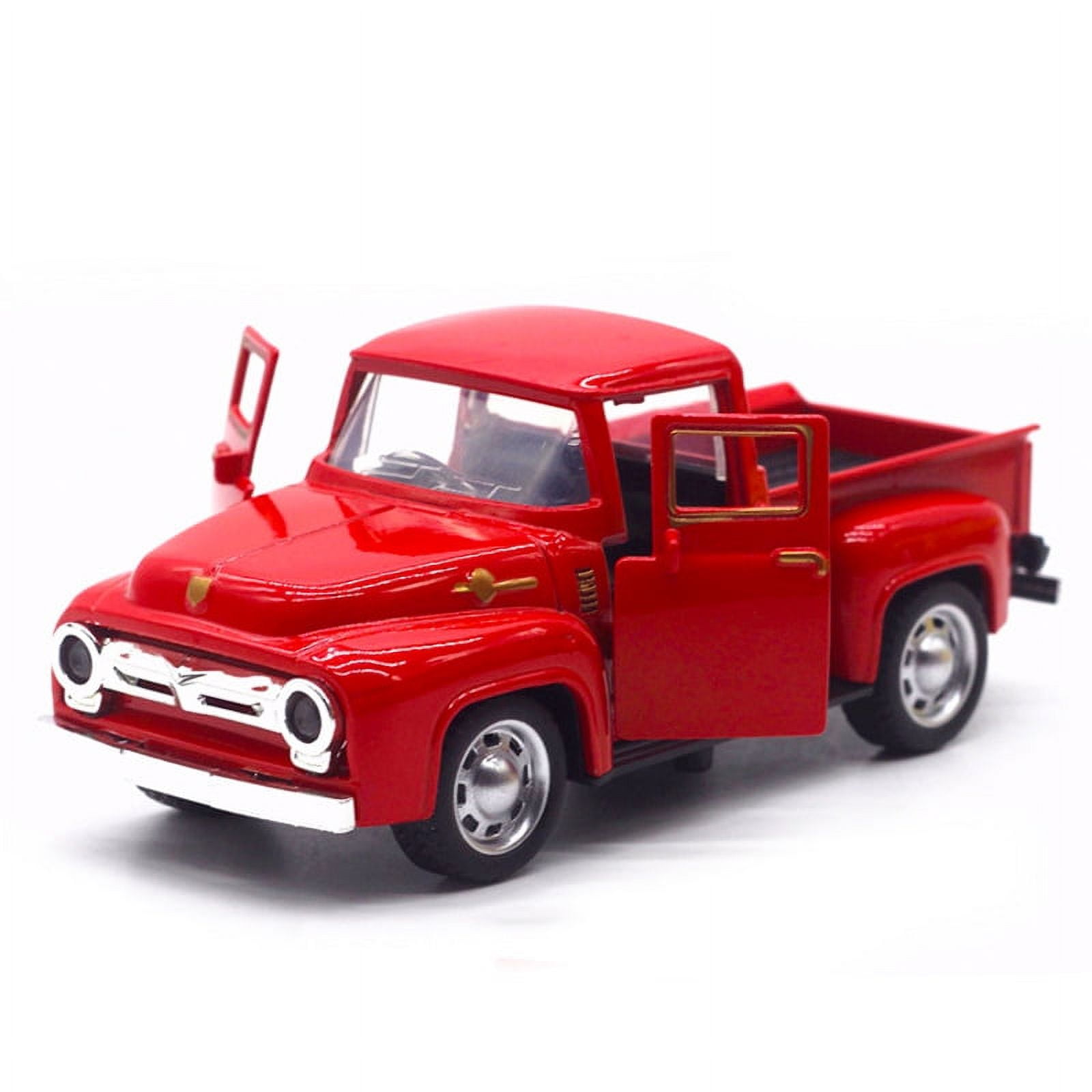 Diecast red truck sales