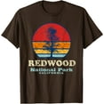 thumbnail image 1 of Vintage Redwood California National Park Unisex T-Shirt for Men Women Kids Toddler, 1 of 5