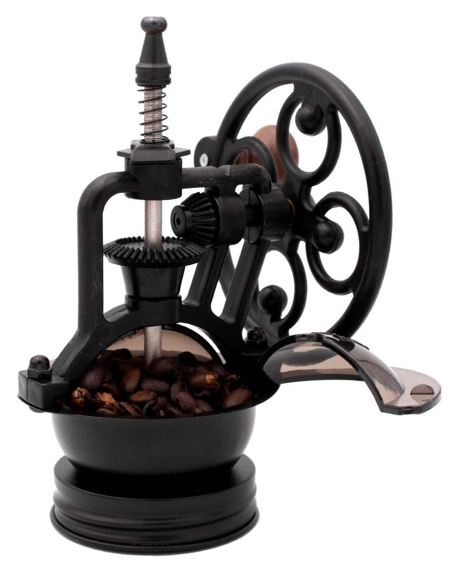 Vintage Reproduction Manual Coffee Grinder for Regular Mouth Mason Jars
