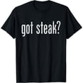 thumbnail image 1 of Vintage Reto Got Steak Funny T-Shirt, 1 of 4