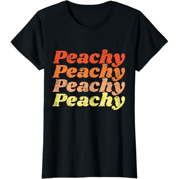 Vintage Retro 70s Peachy T Shirt
