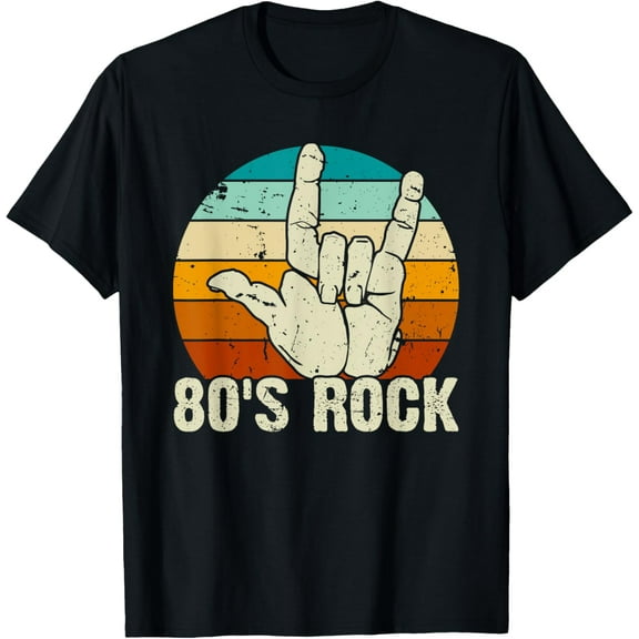 Vintage Retro 80's Rock Band T-Shirt