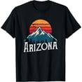 thumbnail image 1 of Vintage Retro AZ, Arizona Mountains Outdoor Wildness T-Shirt, 1 of 6
