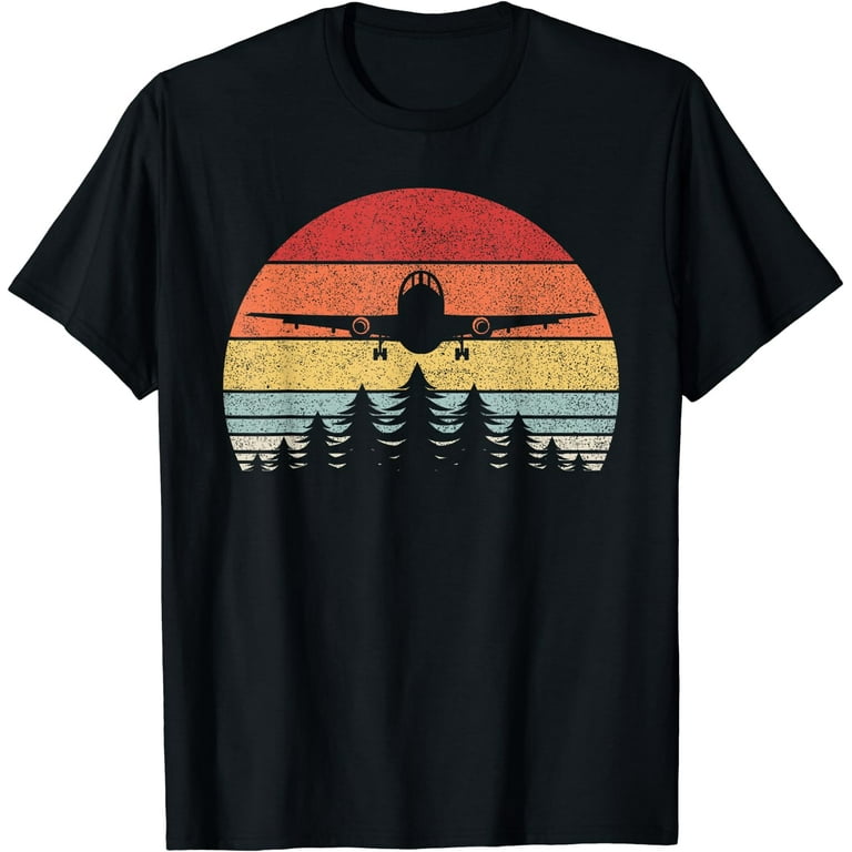 Pilot Funny Vintage Retro Airplane Gift T-Shirt Pilot Funny Vintage Retro Airplane Gift T-Shirt