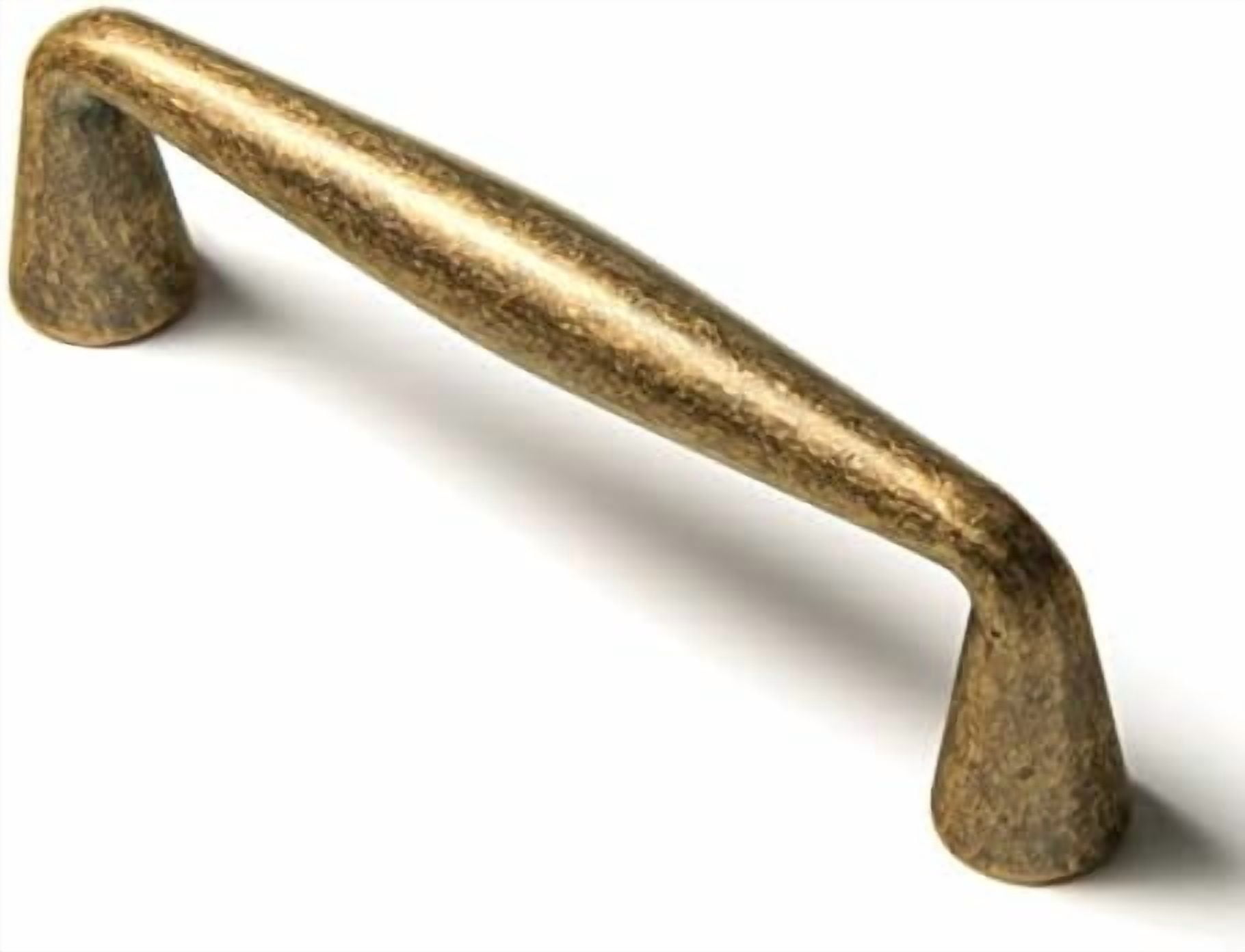 Vintage Retro Antique Brass Zinc Alloy Cabinet Handles - 3''(76mm) Hole Center Affordable Luxury Cabinet Pull Hardware for Bedroom, Kitchen, 6 Pack……