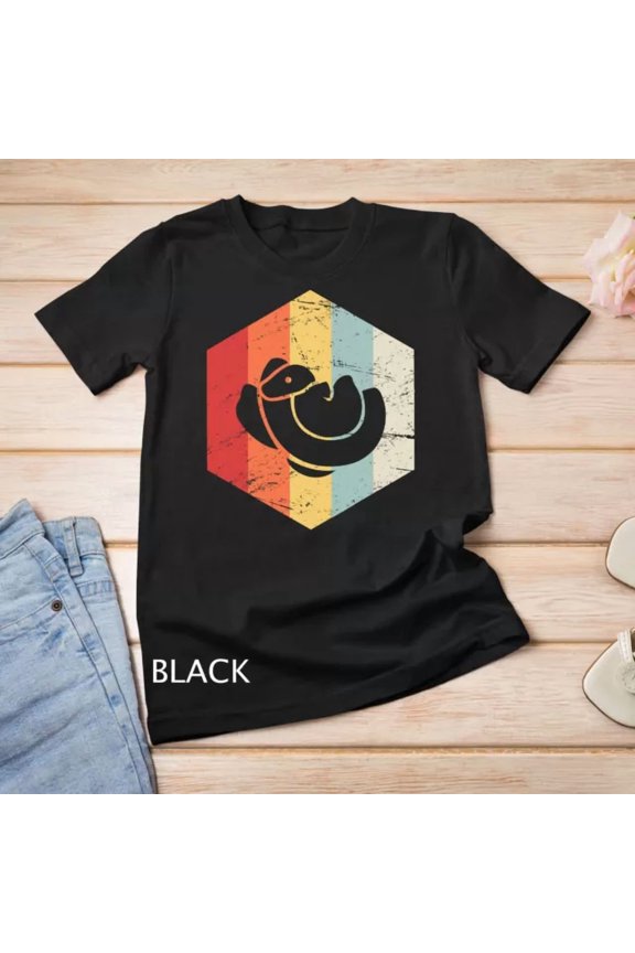 Vintage Retro Ball Python T-Shirt Unisex T-Shirt, Vintage Birthday Gift