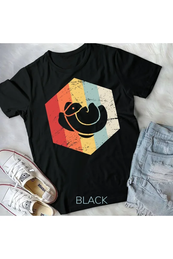 Vintage Retro Ball Python Unisex Tshirt