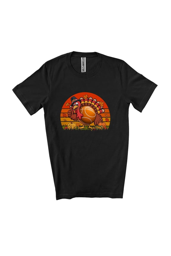 Vintage Retro Bocce Ball Costume Turkey; Amazing Thanksgiving Fall Leaf; Sport Player Unisex T-Shirt
