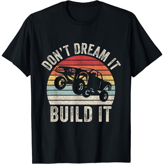 Vintage Retro Build It Prerunner Baja Truck Trophy Off Road T-Shirt
