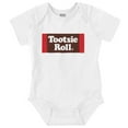 thumbnail image 1 of Vintage Retro Candy Logo Tootsie Roll Romper Boys or Girls Infant Baby Brisco Brands 18M, 1 of 6