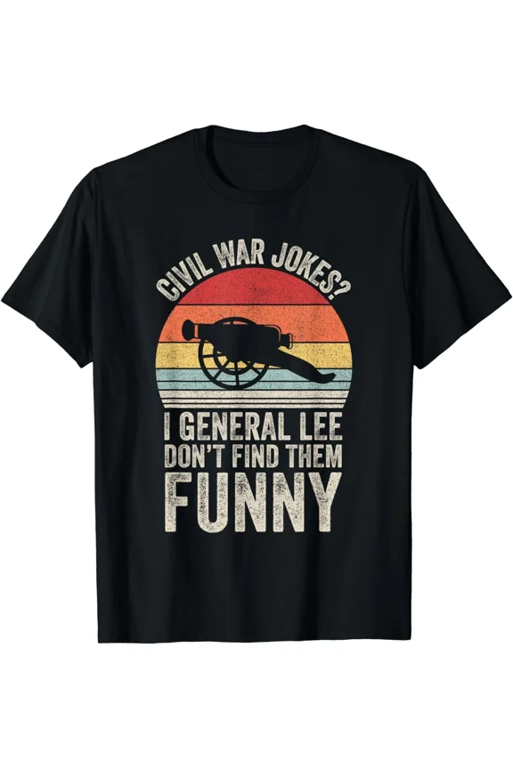 Vintage Retro Civil War History Buff Teacher Knowledge Humor Unisex T-Shirt, up to size 5XL