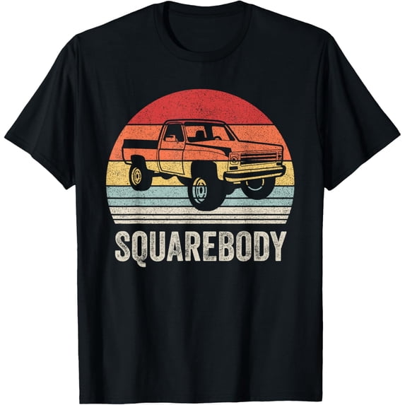 Vintage Retro Classic Square Body Squarebody Truck T-Shirt