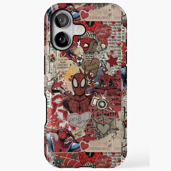 Vintage Retro Collage Art Phone Cover for iPhone 11 12 13 14 15 16 17 Pro Max