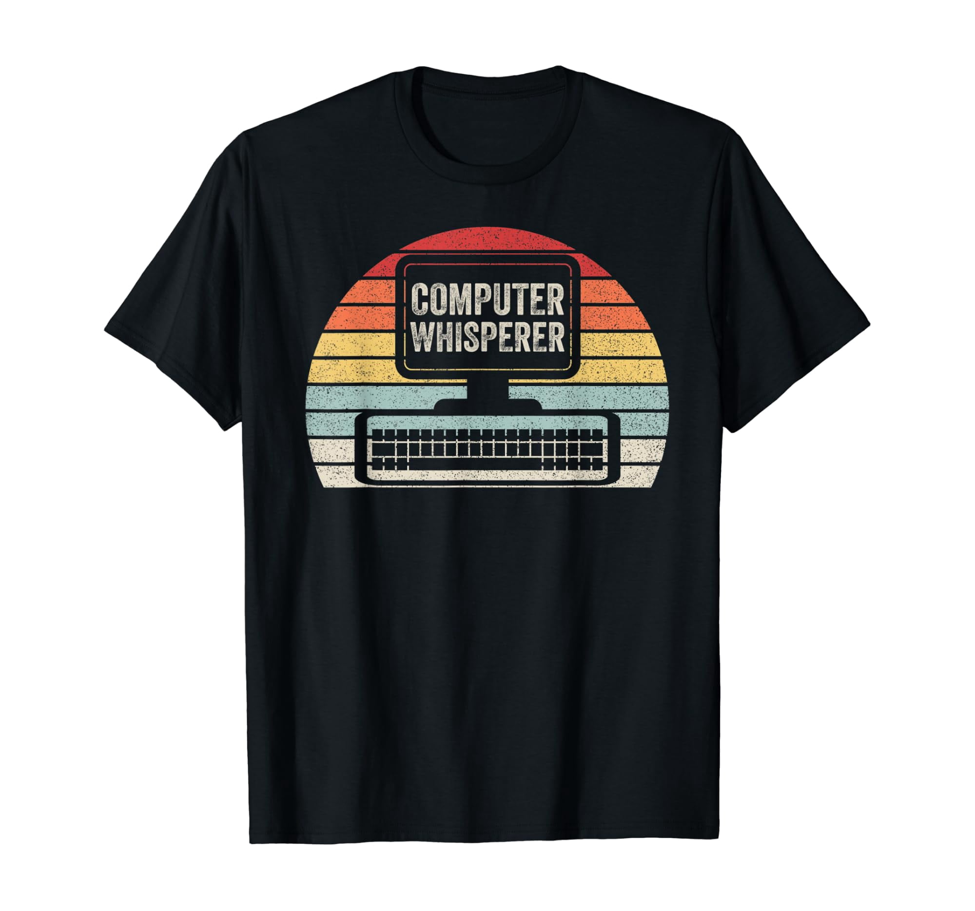 Vintage Retro Computer Whisperer Nerd Geek T-Shirt - Walmart.com