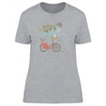 thumbnail image 1 of Vintage Retro Cool Bicycle T-Shirt Women -Image by Shutterstock, Female Large, 1 of 2