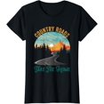 thumbnail image 1 of Vintage Retro Country Roads Take Me My Home T-Shirt, 1 of 3