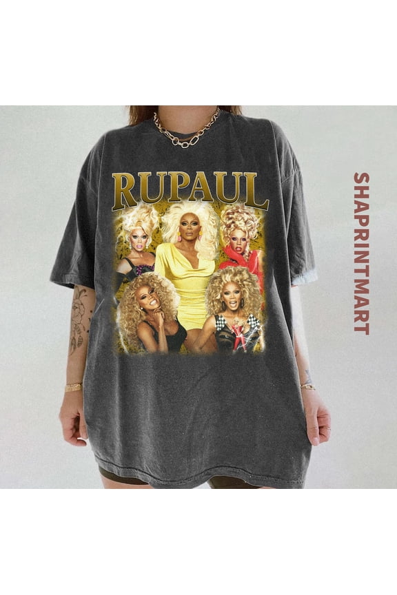 Vintage Retro Drag Queen Collage T-Shirt | Comfort Colors | Stylish and Comfortable