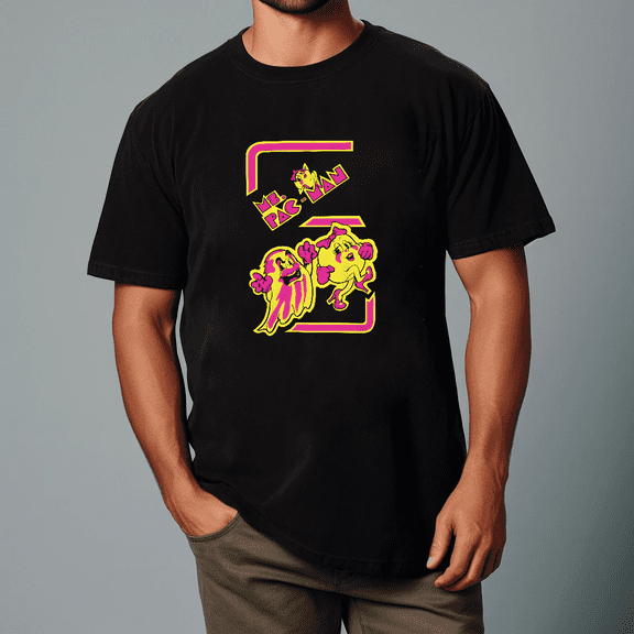Vintage Retro Eighties Arcade Pixel Gaming Inspired Art Unisex T-Shirt V10017, up to size 5XL
