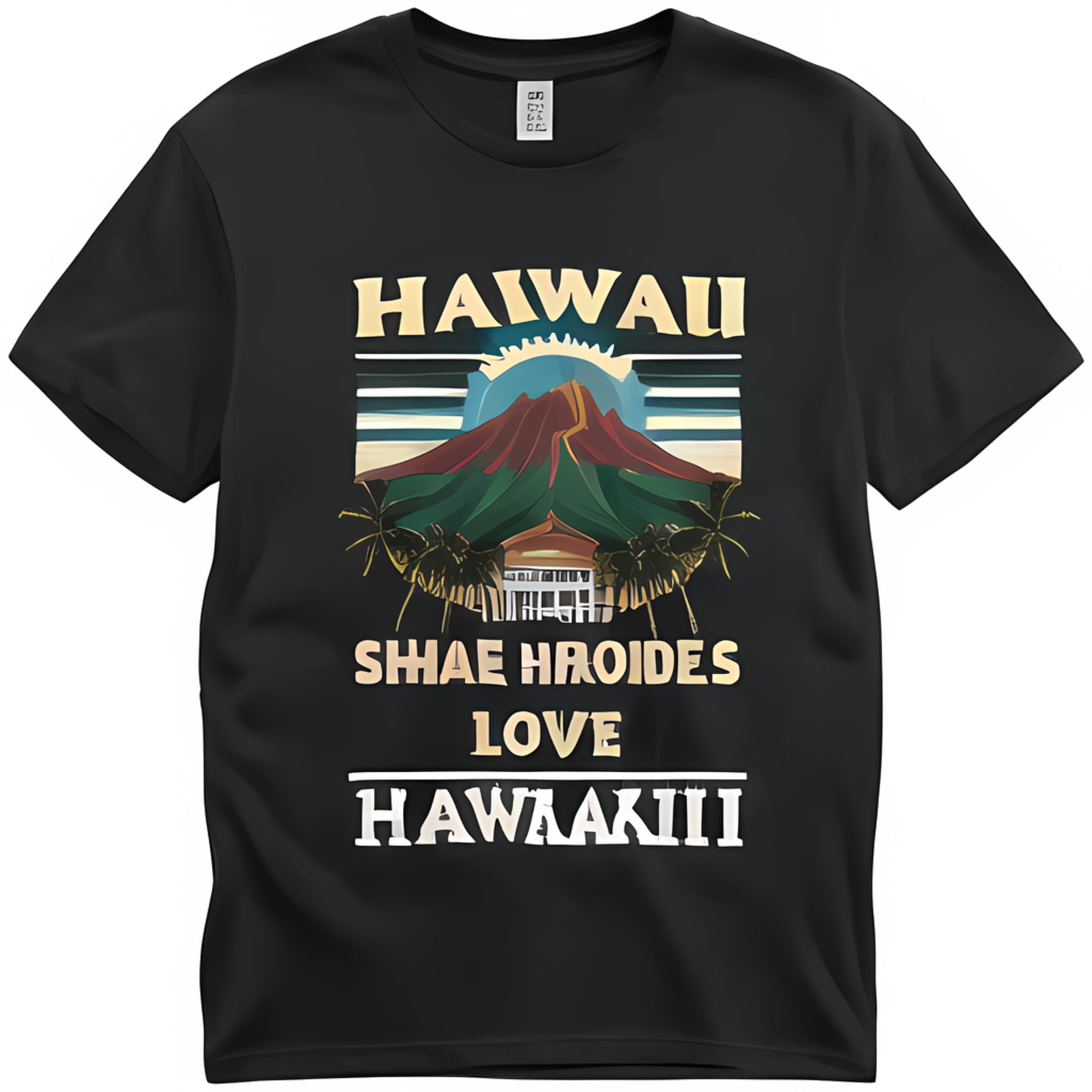 Vintage Retro Hawaii TShirt H A Smoother Than Smoothie