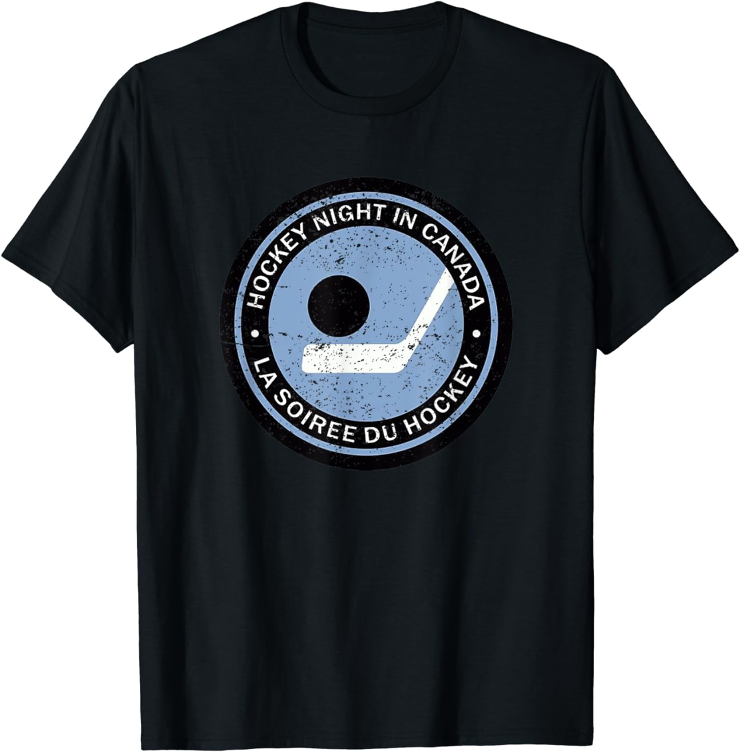 Vintage Retro Hockey Night in Canada Hockey Player Team T-Shirt