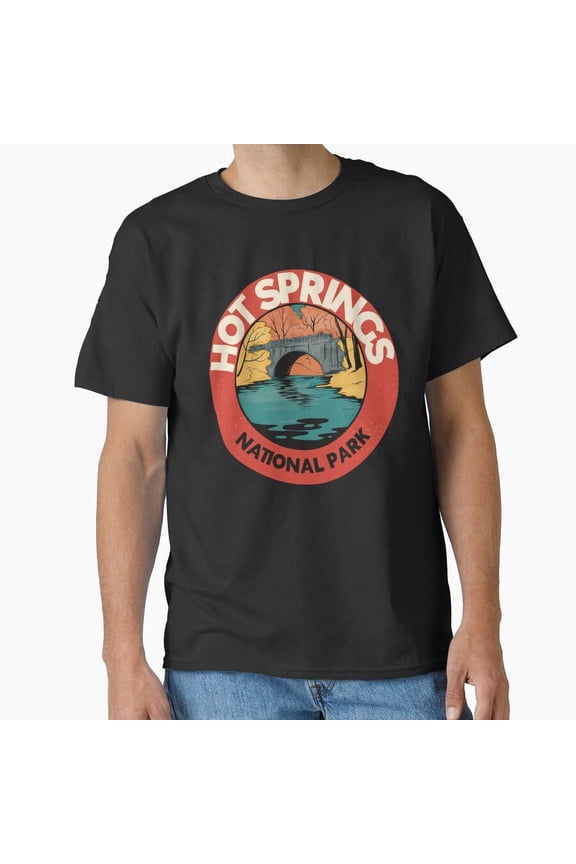 Vintage Retro Hot Springs National Park Classic T-Shirt T-Shirt Perfect T-Shirt For Everyone
