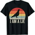 thumbnail image 1 of Vintage Retro I Am A Lie Shirt Bird Aren't Real T-Shirt, 1 of 7