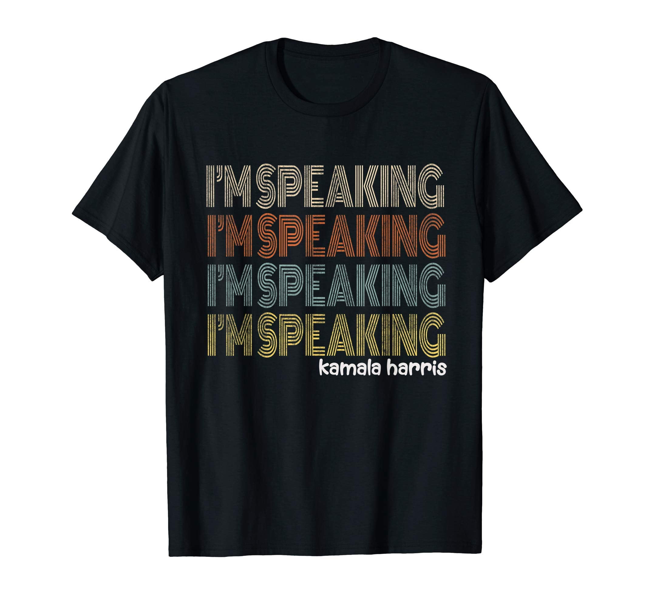 Vintage Retro I'm Speaking Kamala Harris Joe Biden 2024 Gift TShirt