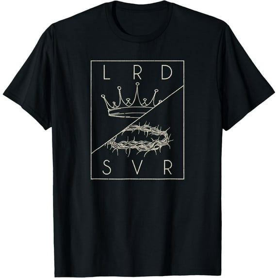 Vintage Retro Jesus Christian Lord & Savior graphic T-Shirt