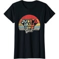 thumbnail image 1 of Vintage Retro Just A Small Town Girl Fashion Casual T-Shirt, 1 of 3