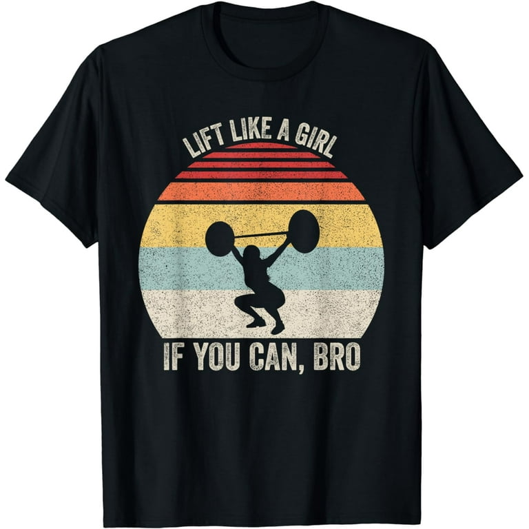 Retro Vintage Weight Lifting T-Shirt For Weightlifters Retro Vintage Weight Lifting T-Shirt For Weightlifters