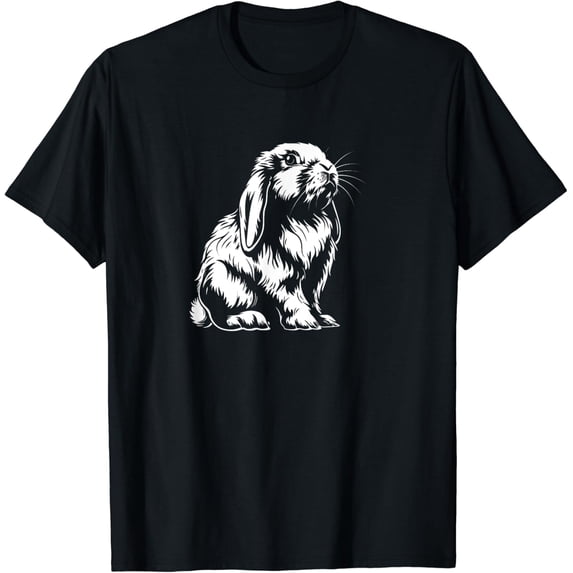 Vintage Retro Mini Holland Lop Bunny Rabbit Lover T-Shirt All Size S-5Xl