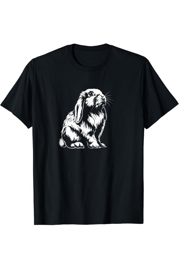 Vintage Retro Mini Holland Lop Bunny Rabbit Lover T-Shirt
