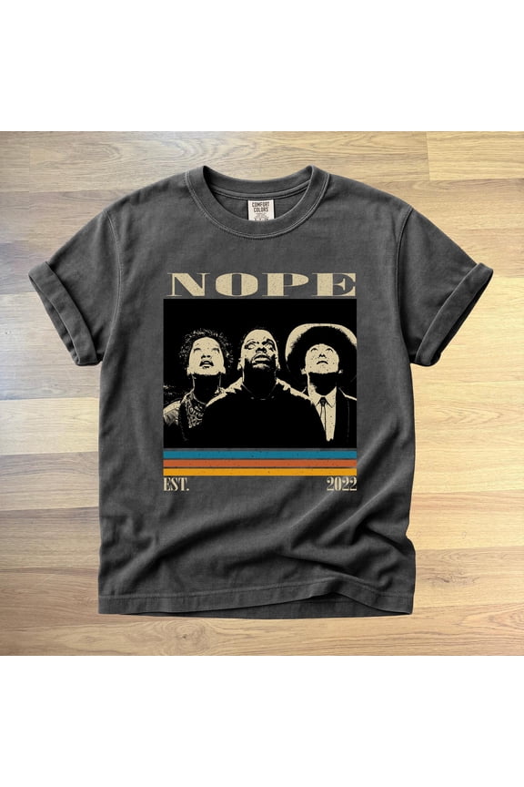 Vintage Retro Nope Movie Comfort Colors T-Shirt - Stylish and Comfortable Fit
