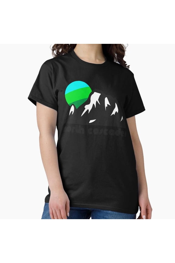 Vintage Retro North Cascades ))(( National Park Tourist Souvenir Design Classic T-Shirt T-Shirt - Perfect T-Shirt For Everyone