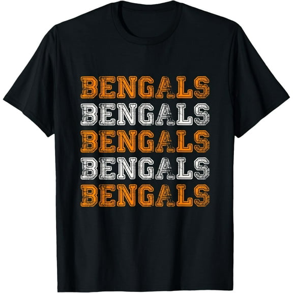 Vintage, Retro, Novelty, Bengals T-Shirt
