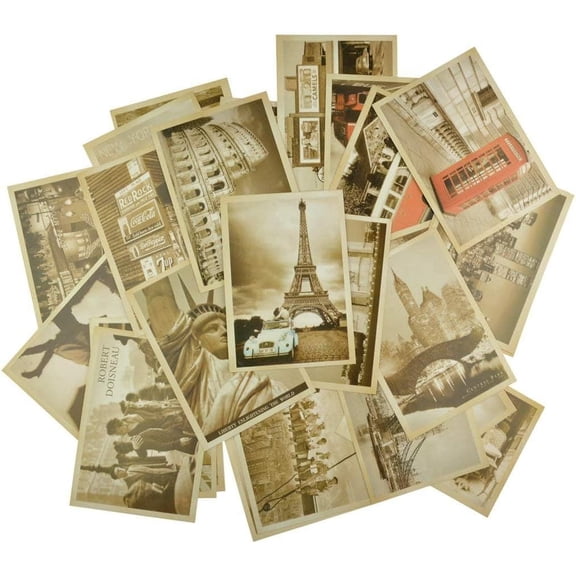 Vintage Retro Old Travel Postcards for Collecting