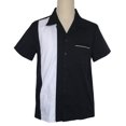 thumbnail image 1 of Vintage Retro Panels Hipster Bowling Shirts For Men, 1 of 5