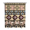 thumbnail image 1 of Vintage Retro Pattern Shower Curtain 72x84 Inches Quick-Drying Polyester Curtain with Plastic Rings Boho Style, 1 of 4