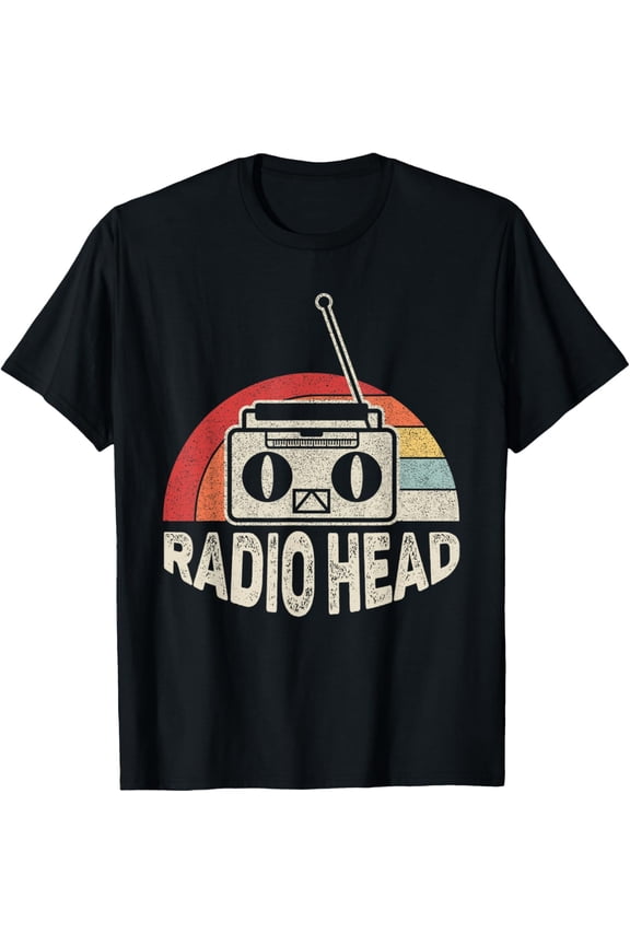 Vintage Retro Radio Head T-Shirt