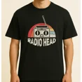 thumbnail image 1 of Vintage Retro Radiohead Music Band Graphic Unisex T-Shirt up to size 5XL, 1 of 2