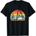 thumbnail image 1 of Vintage Retro Roller Coaster Shirt Amusement Park Lover Tee, 1 of 3