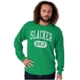 thumbnail image 1 of Vintage Retro Slacker 90s Throwback Long Sleeve TShirt Men Women Brisco Brands L, 1 of 6