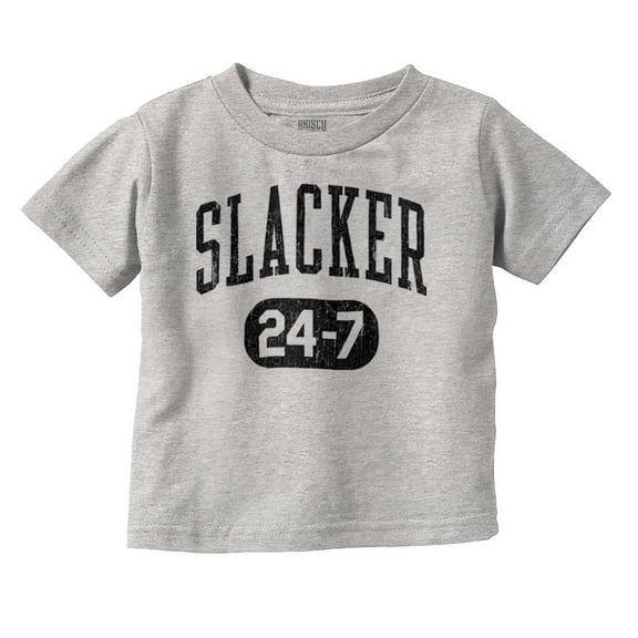 Vintage Retro Slacker 90s Throwback Toddler Boy Girl T Shirt Infant Toddler Brisco Brands 3T