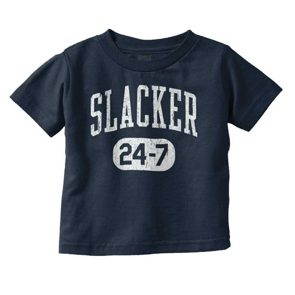 Vintage Retro Slacker 90s Throwback Toddler Boy Girl T Shirt Infant Toddler Brisco Brands 4T