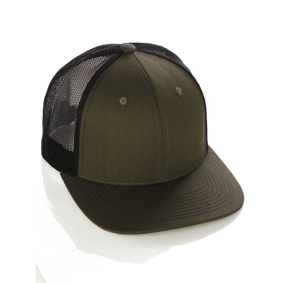 Vintage Retro Style Plain Two Tone Trucker Hat Adjustable Snapback Baseball Cap