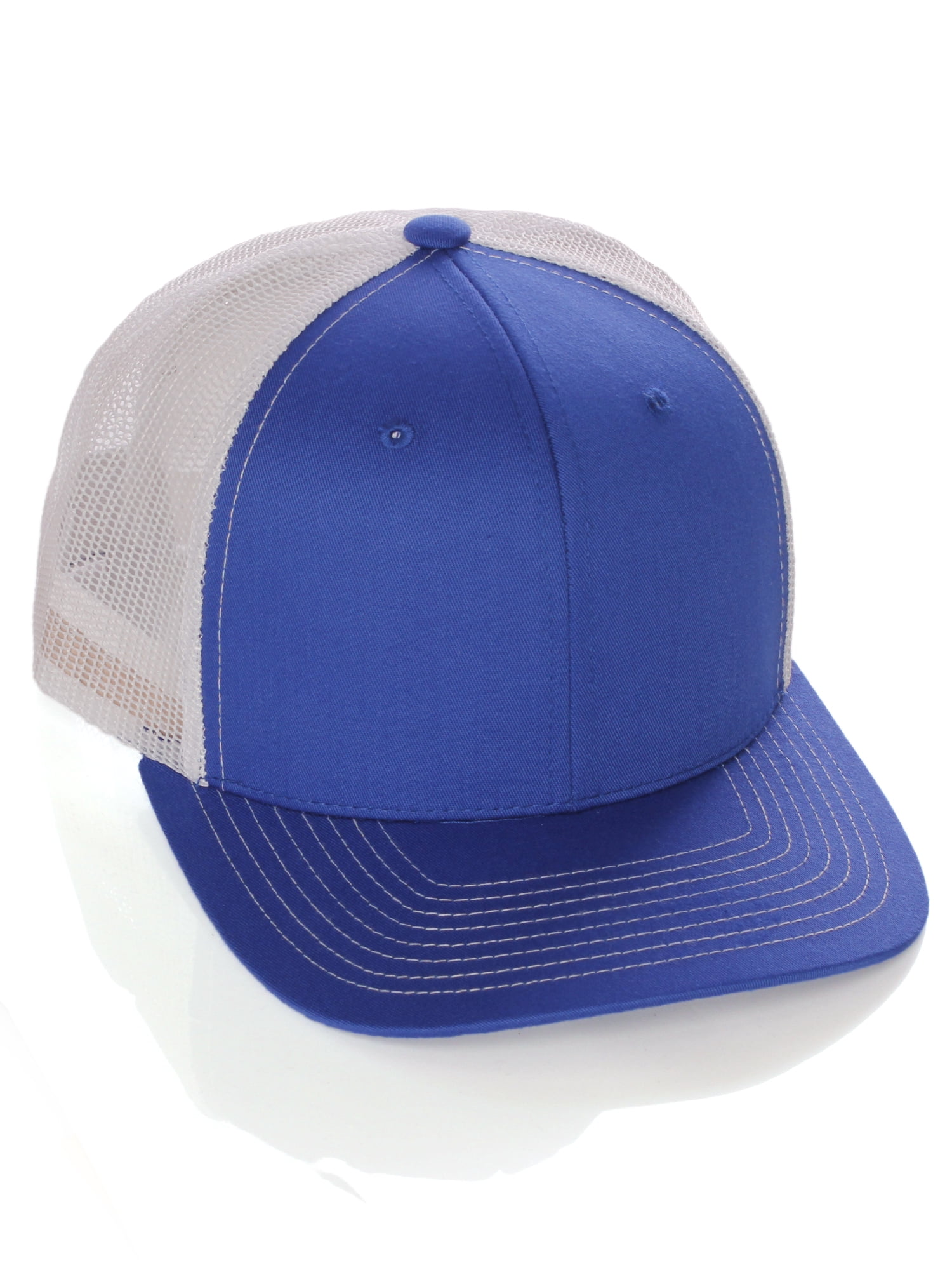 Vintage Snapback Trucker Hat Adjustable Fit Unisex Cotton Polyester Cap Legacy Old Favorite Trucker Mesh Back Hat (Snapback) w/ Fire  main image 4