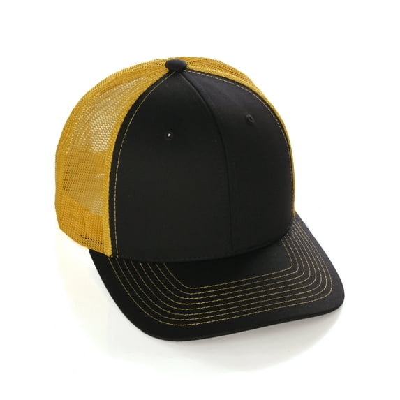 Vintage Retro Style Plain Two Tone Trucker Hat Adjustable Snapback Baseball Cap