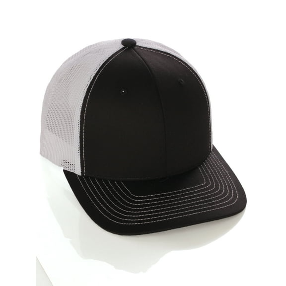 Vintage Retro Style Plain Two Tone Trucker Hat Adjustable Snapback Baseball Cap